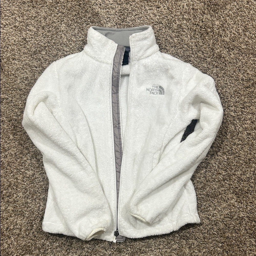 The North Face Women's White Teddy Jacket